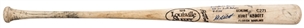 1994 Kurt Abbott Game Used, Signed & Inscribed Louisville Slugger C271 Model Bat Used For 1st Home Run as a Marlin (Abbott LOA, PSA/DNA GU 10 & JSA)